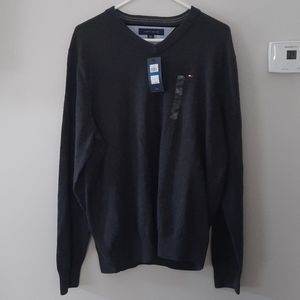 Tommy Hilfiger Mens V Neck Pullover Size XL